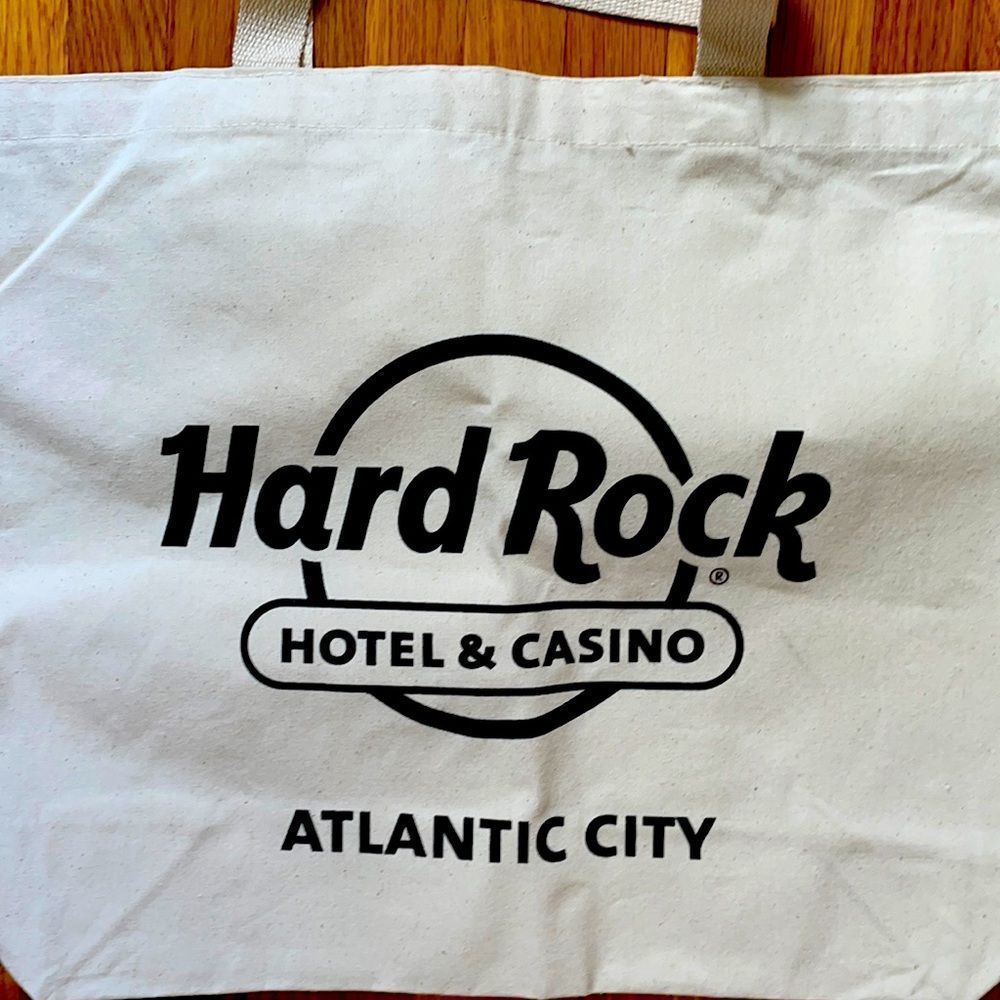 HARD ROCK Hotel & Casino Atlantic City tote bag - new!